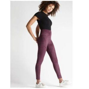 NWT Yummie faux suede leggings
